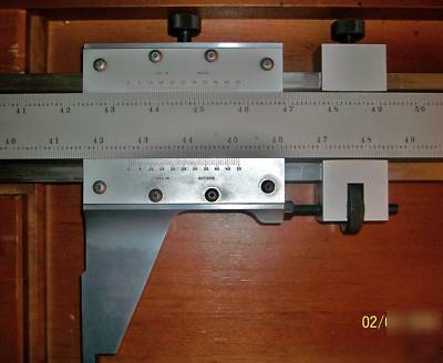 L.s. starrett 123 master series venier caliper 60