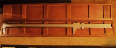 L.s. starrett 123 master series venier caliper 60