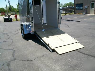 New 5X8SA cargo trailer~brand 