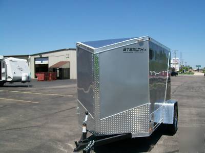 New 5X8SA cargo trailer~brand 