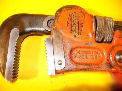 Ridgid compound pipe wrench plumbing tools contractor