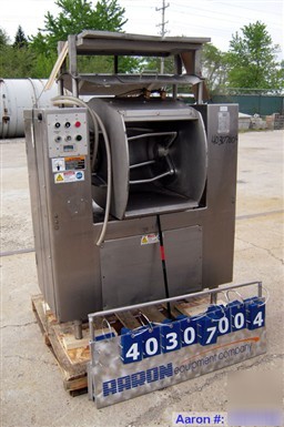 Used-magna high speed single arm mixer, model 50H-4C1.