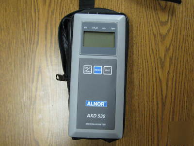Alnor axd 530 micromanometer anemometer