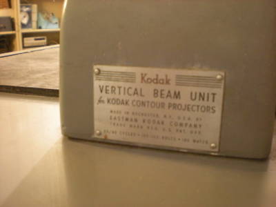 Kodak contour projection comparator with accessories