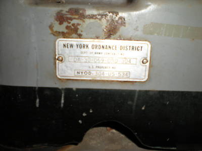 Kodak contour projection comparator with accessories