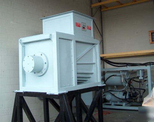 Komar single auger 100 hp electro-hydraulic shredder