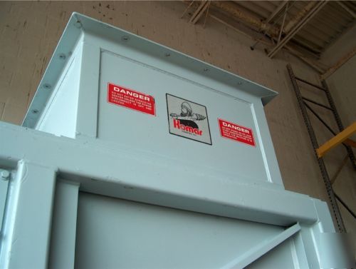 Komar single auger 100 hp electro-hydraulic shredder