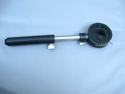 Melles griot rotating optical holder polarizing filter