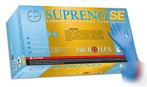 Microflex supreno se powder free nitrile gloves 1000 l