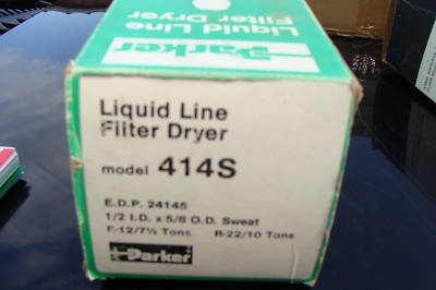 Parker 414S refrigeration liquid line filter dryer 