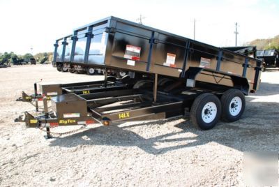 Sparkstrailers.com 14' big tex dump trailer