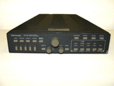 Tektronix wvr-500 waveform monitor and vectorscope