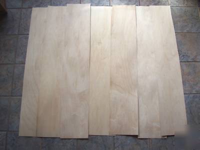 12 sheets thick wide maple veneer 9