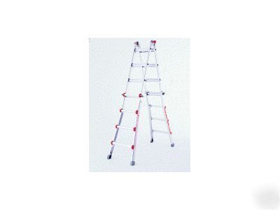 New 17 1A demo little giant ladder w/ 3 acc & wheels 