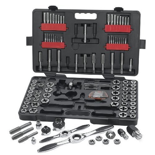 New gearwrench large combination tap and die set, 114PC 