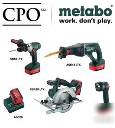 New metabo 4.2 18V cordless lithium-ion 4TOOL combo kit 