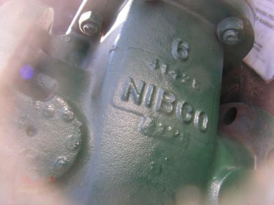 New nibco 6 inch gate valve with auma actuator- 