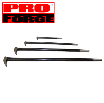 Proforge 4 pcs aligning heel pry bar prybar set 