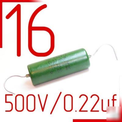 500V 0.22UF K42Y-2 pio capacitors 500 v 0.22 uf |16 pcs