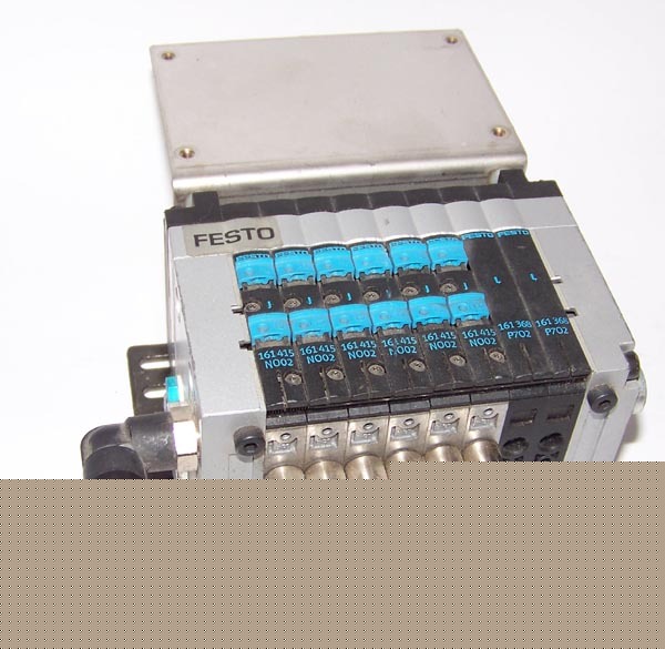 Festo cpv-10-vi pneumatic solenoid valve manifold/6 way