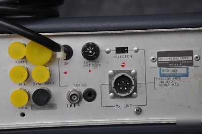 Hp 5065A rubidium freq. standard w/ patek-philipp clock