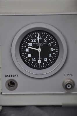 Hp 5065A rubidium freq. standard w/ patek-philipp clock