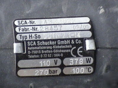 Sca industrial machine factory drum pump controller 