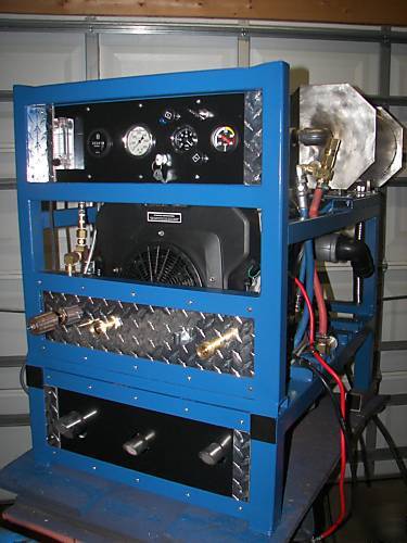 Truck mount carpet & tile cleaning machine model 45 se 