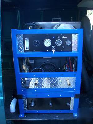 Truck mount carpet & tile cleaning machine model 45 se 