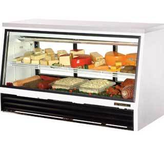 True tsid-72-3-l low height deli case, single-duty, 3 d