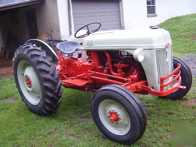 New ford farm tractor 8N 1952 paint all good tires