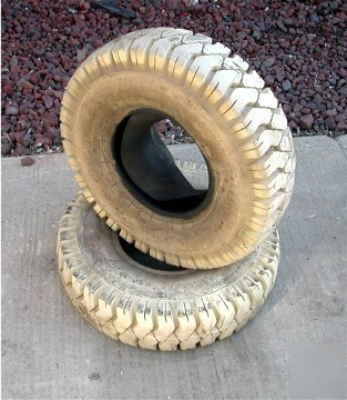 New solideal 650 -10 air pneumatic forklift tires 