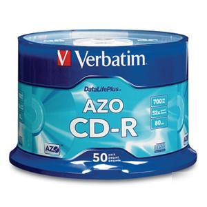 Verbatim datalifeplus 52X cd-r media