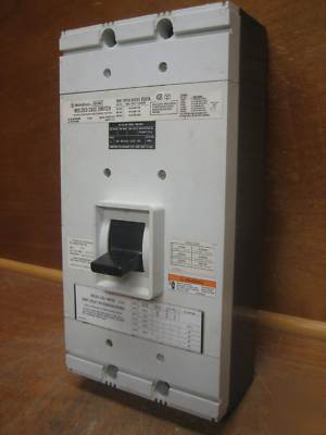 Westinghouse molded case switch MD3800WK 800 amp a 800A
