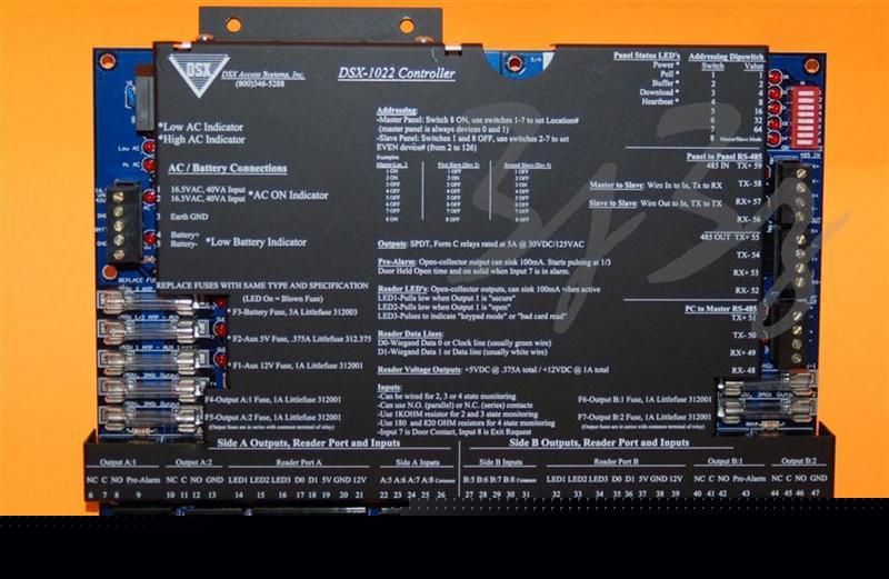Dsx-1022 intelligent controller 2 door (board only)