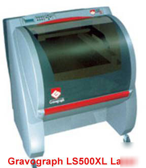 Gravograph LS500XL C02 laser 60 watt engraving machine