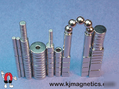 Neodymium magnet sample package - 100 pc