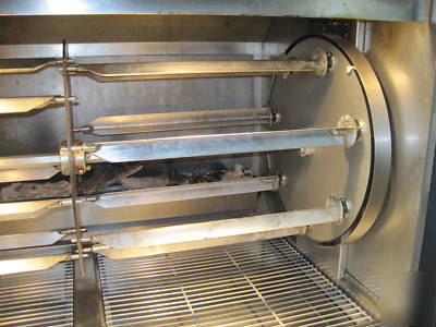 Old hickory commercial rotisserie oven 7.7 