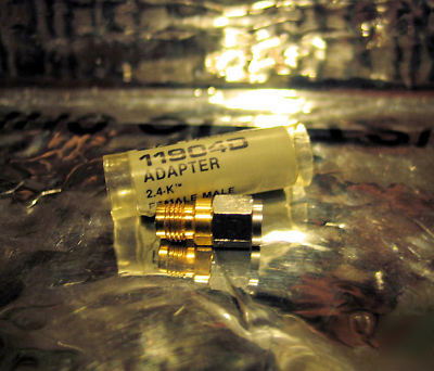 Agilent h/p 11904D test port adapter, dc to 40 ghz