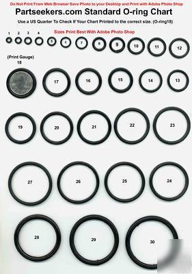 Buna-n o-rings nitrile rubber orings select 30 sizes