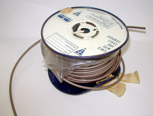 Dual shield high temp flexible 50 ohm coax by the foot