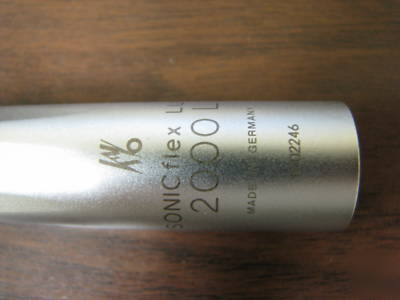 Kavo sonicflex lux 2000 lx fiber optic airdriven scaler
