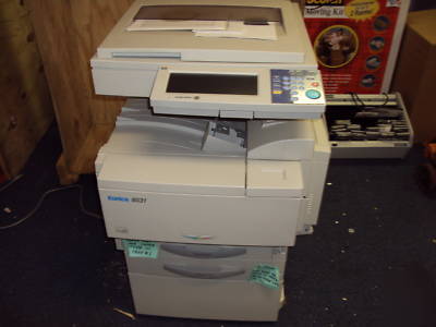 Konica minolta 8031 color copier printer internet fax 