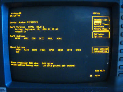 Lecroy 9374L 1GHZ 4CH oscilloscope mint loaded warranty