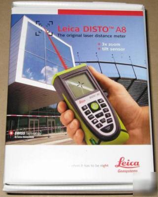 Leica disto A8 laser measuring device distance meter