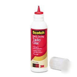 New quick-drying tacky glue, 4 oz, roller 6052B