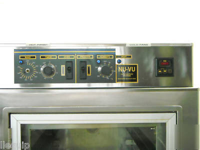 Nu-vu combination oven/proofer ub-E4/8