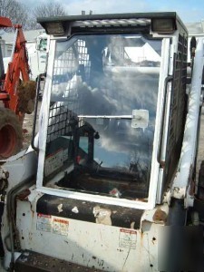 Skid steer acrylic cab for bobcat skidsteer loaders