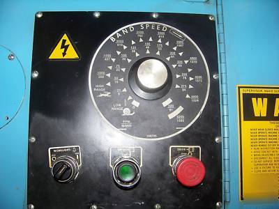 Doall 36 inch vertical bandsaw 115 volt single phase