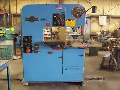 Doall 36 inch vertical bandsaw 115 volt single phase